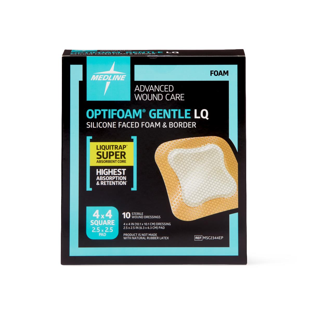 Optifoam Gentle Silicone-Faced Foam Wound Dressings