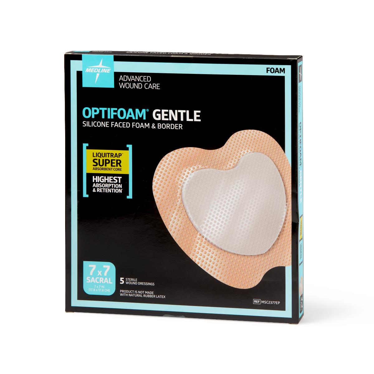 Optifoam Gentle Silicone-Faced Foam Wound Dressings