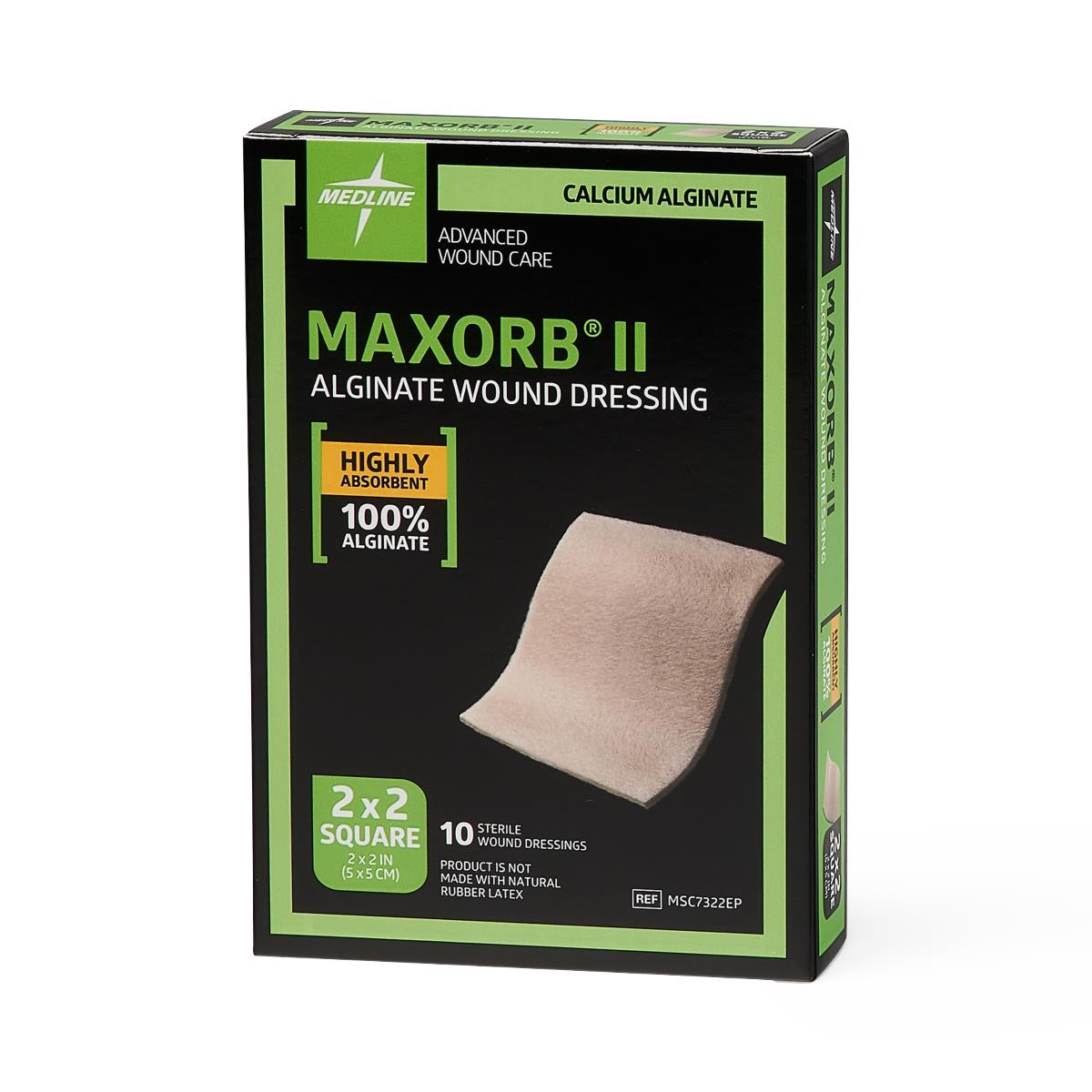 Maxorb II Calcium Alginate Wound Dressing