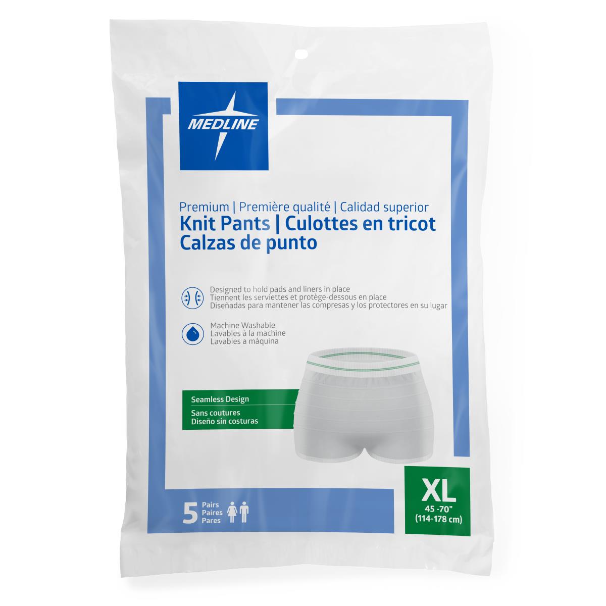 Mesh Knit Premium Seamless Pant X-large 45"-70" Waist Case/100 Each