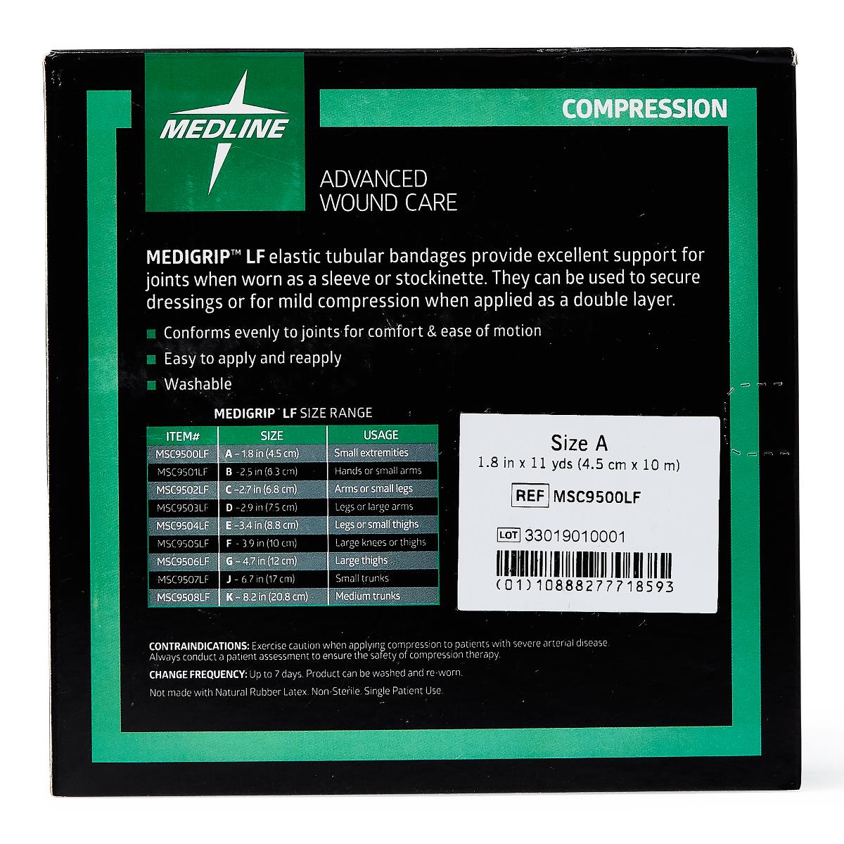 Medigrip LF Elastic Tubular Support Bandages