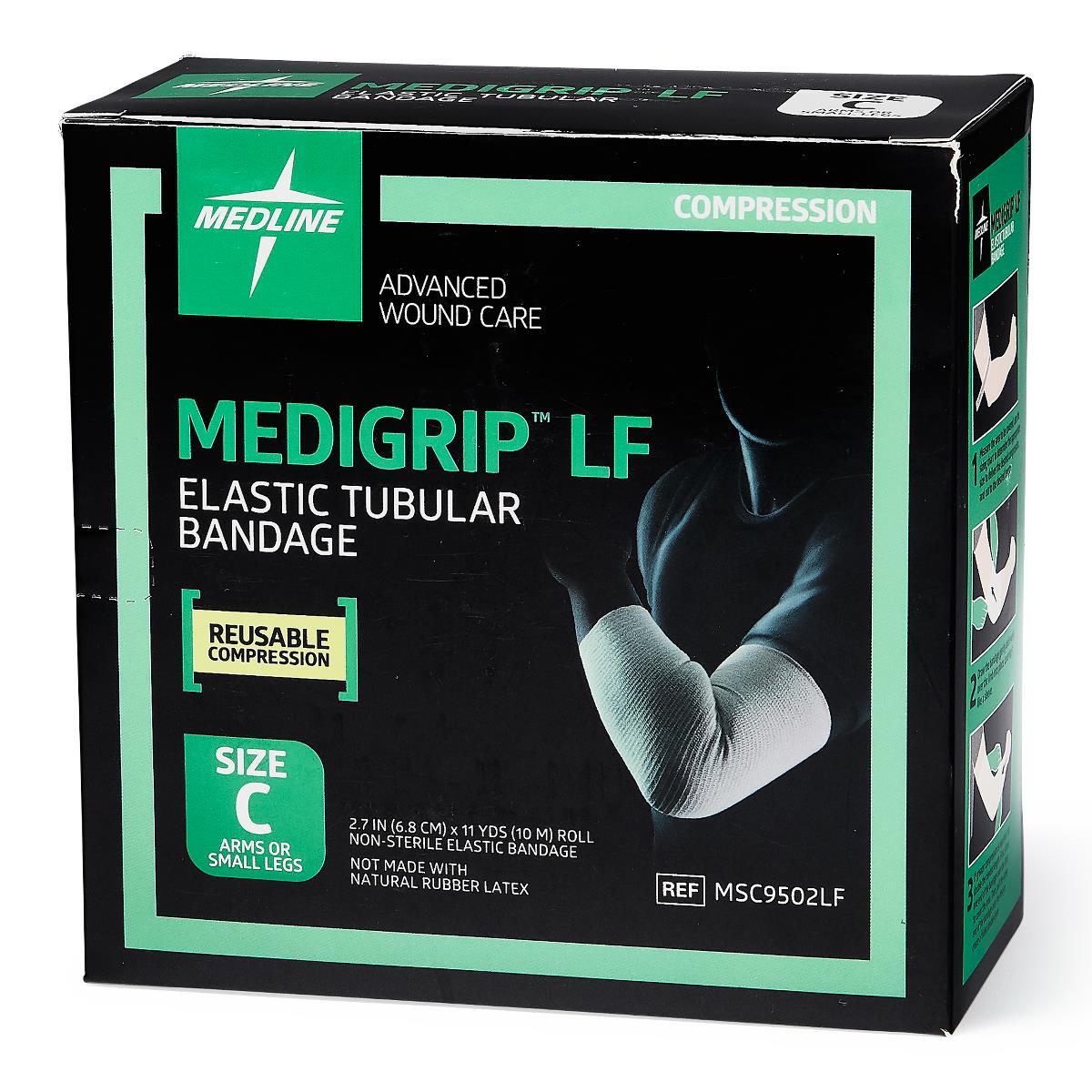 Medigrip LF Elastic Tubular Support Bandages