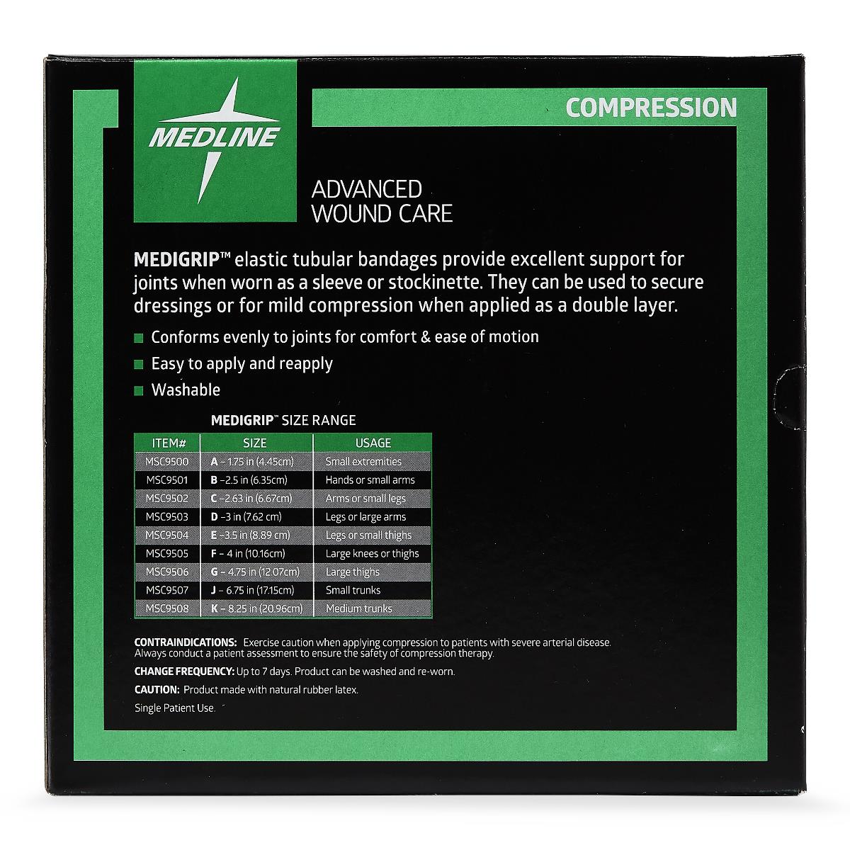 Medigrip Elastic Latex Tubular Support Bandages