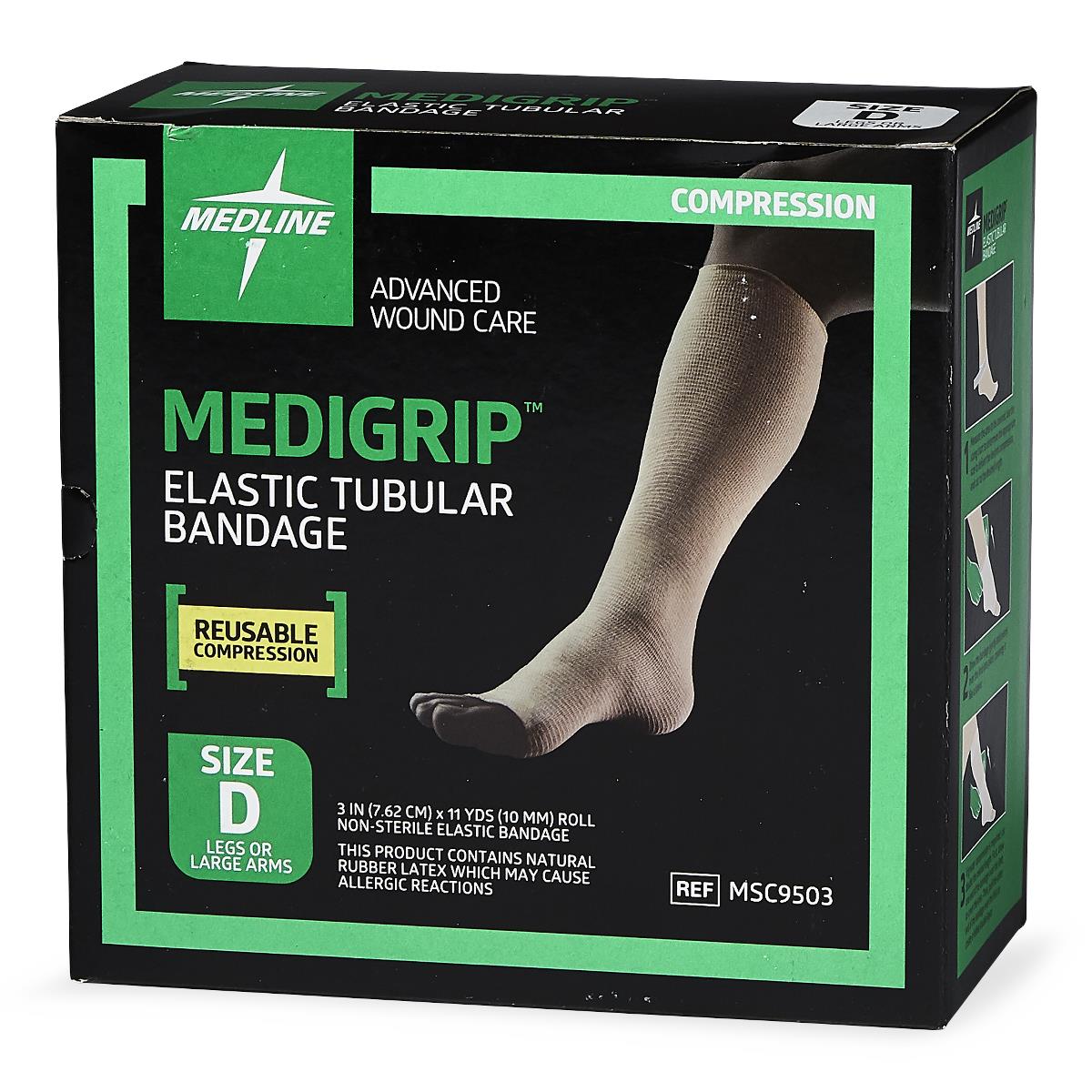 Medigrip Elastic Latex Tubular Support Bandages