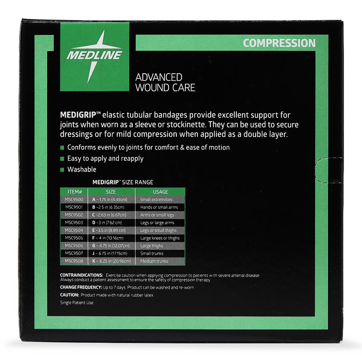 Medigrip Elastic Latex Tubular Support Bandages