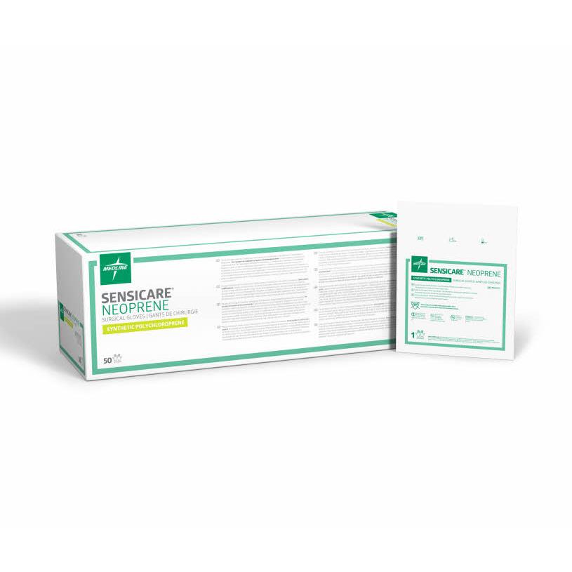 SensiCare Neoprene Surgical Gloves Powder-free Latex-free