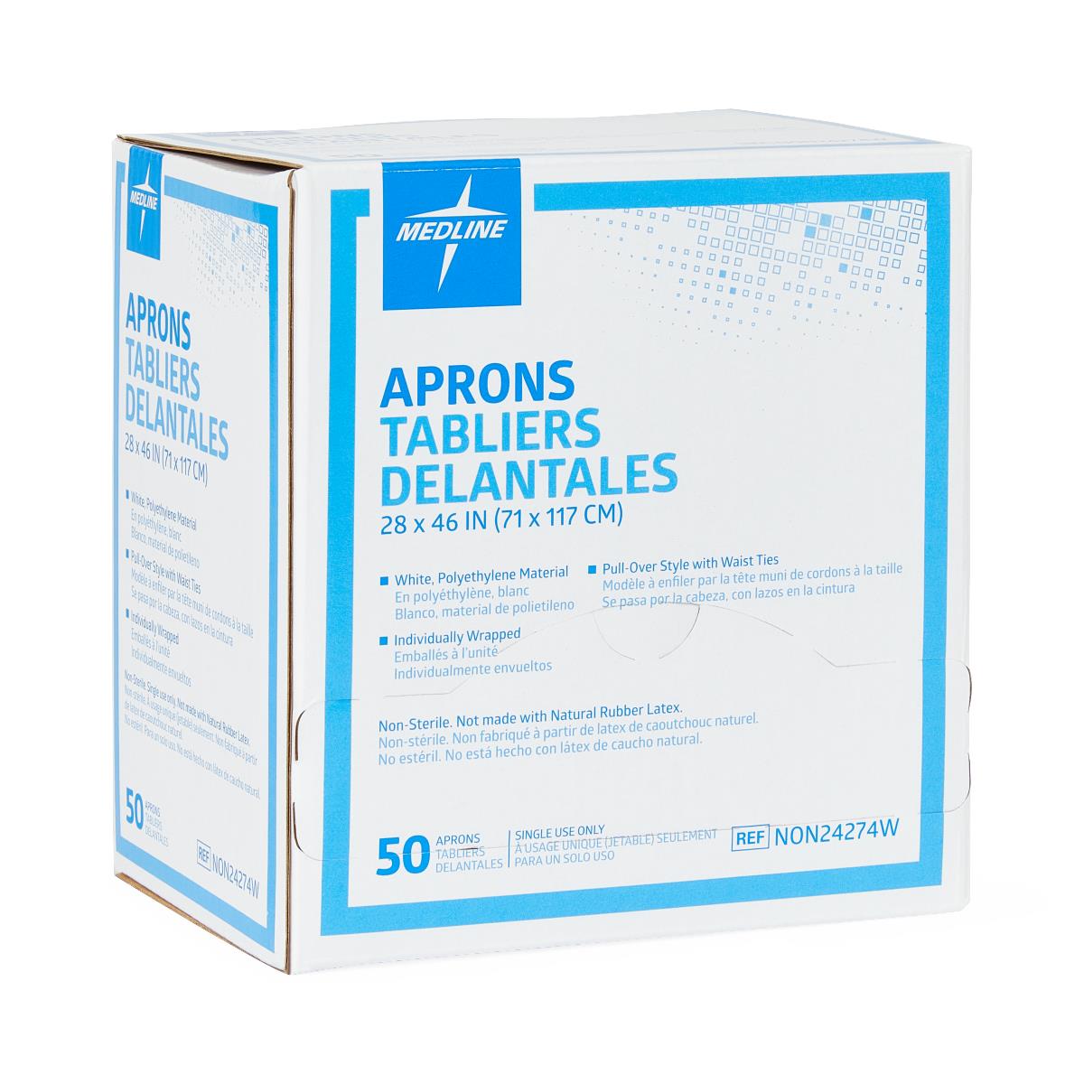 Medline Polyethylene Apron