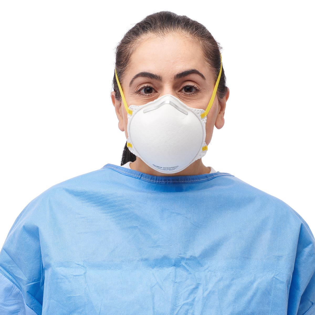 Medline Cone-Style N95 Surgical Respirator Mask Level-3