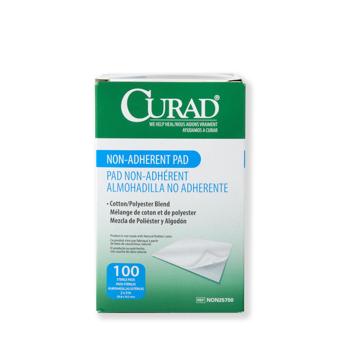 CURAD Sterile Nonadherent Dressing Pads