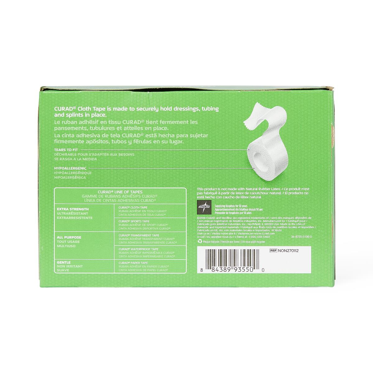 CURAD Cloth Silk Medical Adhesive Tape