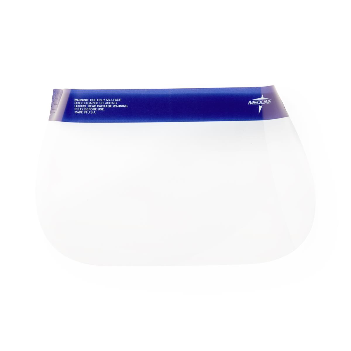 Face Shield Disposable With Foam Top And Elastic Band Latex-free
