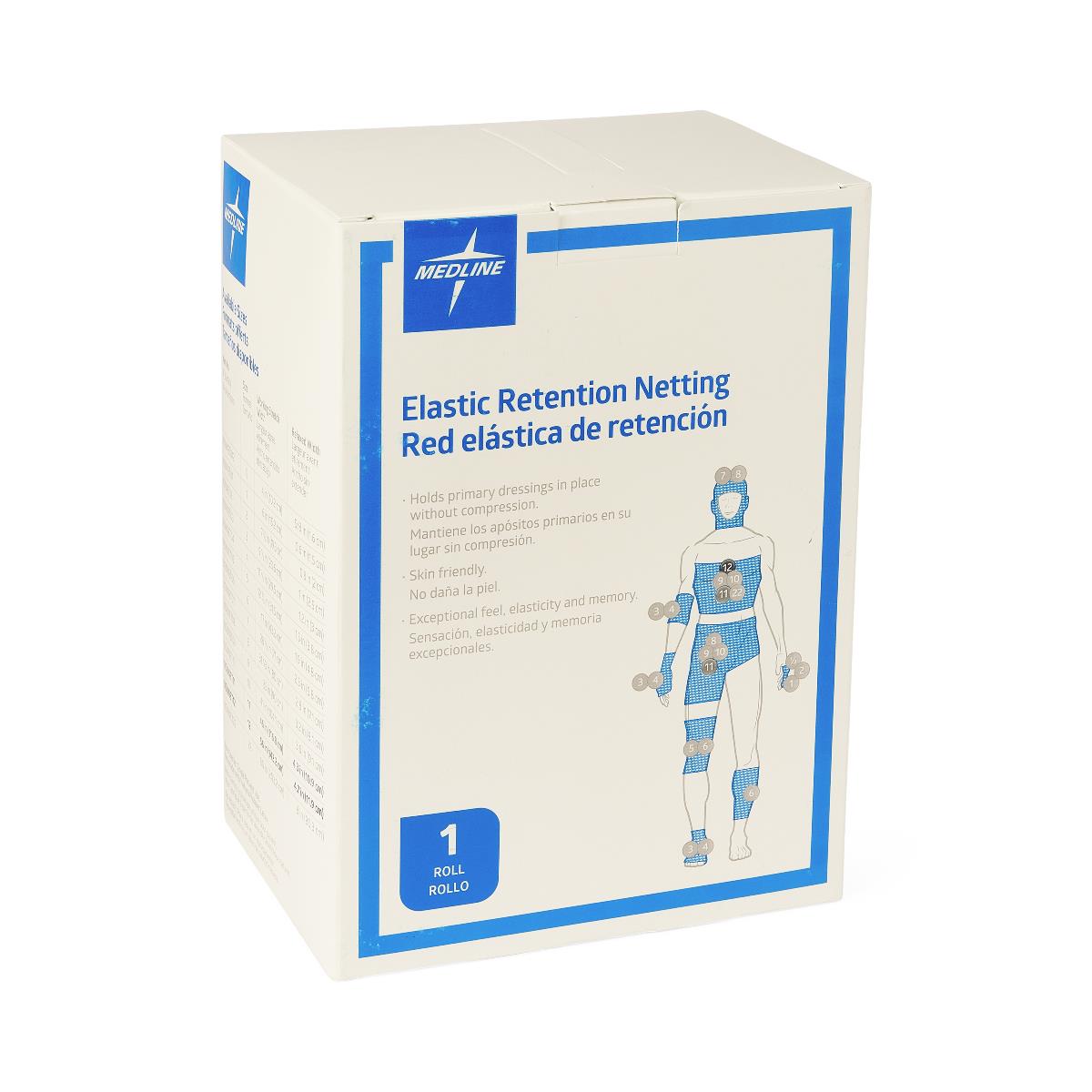 Medline Stretch Tubular Elastic Dressing Retention Nets 25 yd Roll