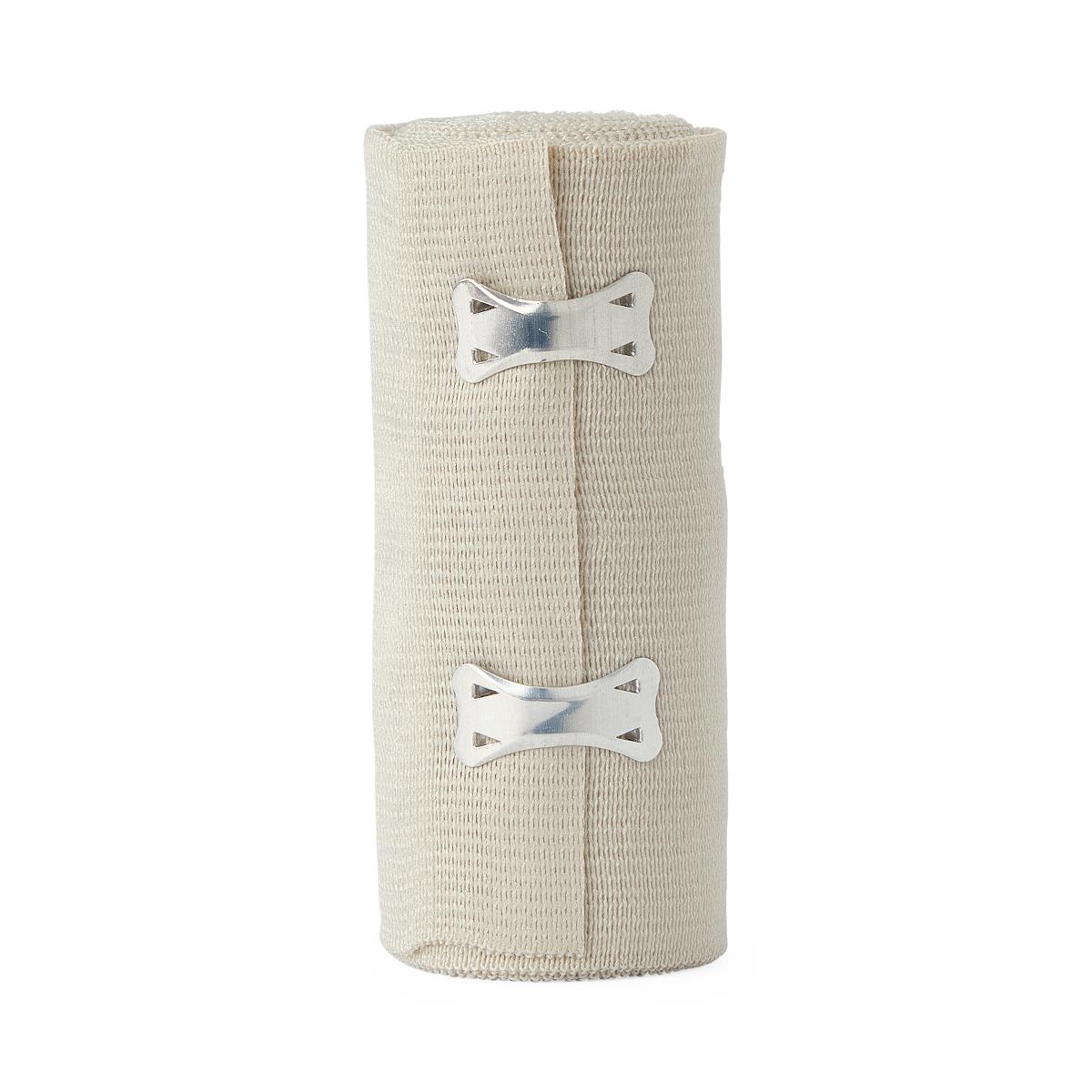 Medline Sure-wrap Wraparound Elastic Bandage With Clips