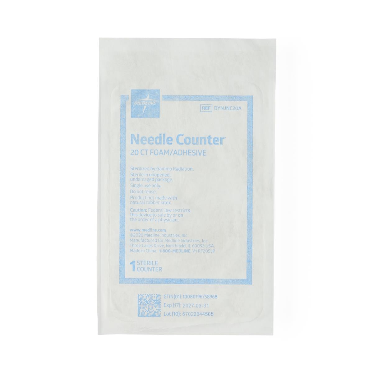 Foam Block Needle Counters 20 Count