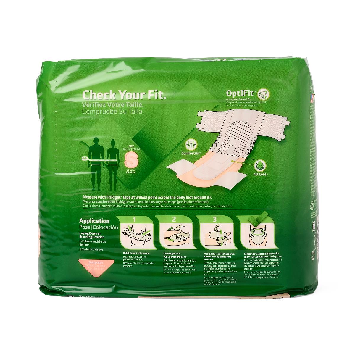 FitRight Extra Incontinence Briefs