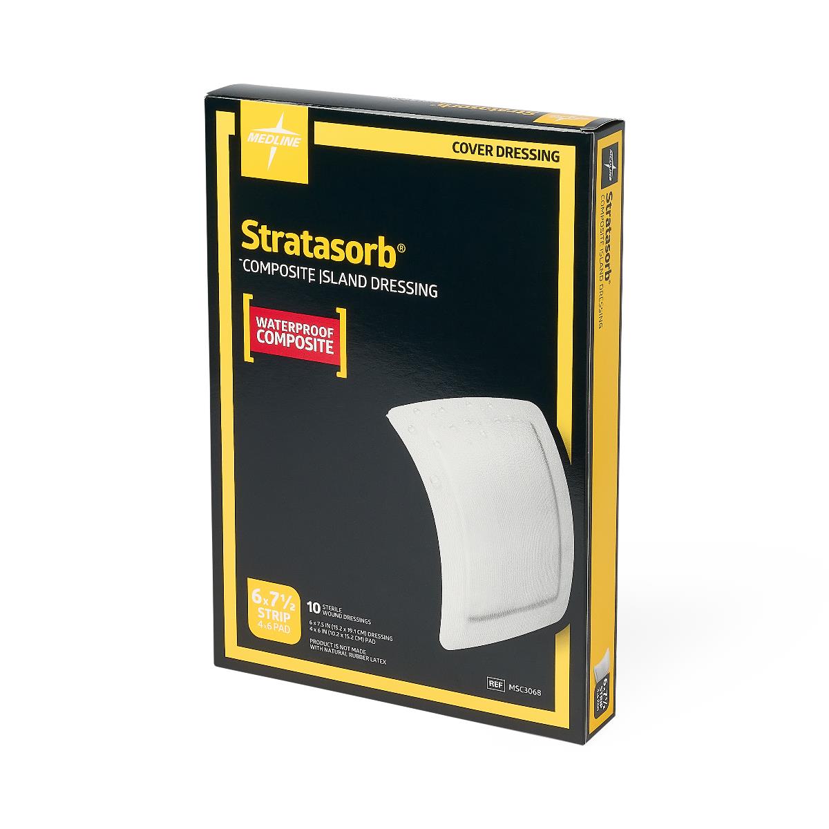 Stratasorb Composite Island Dressing 15cm X 19cm Box/10