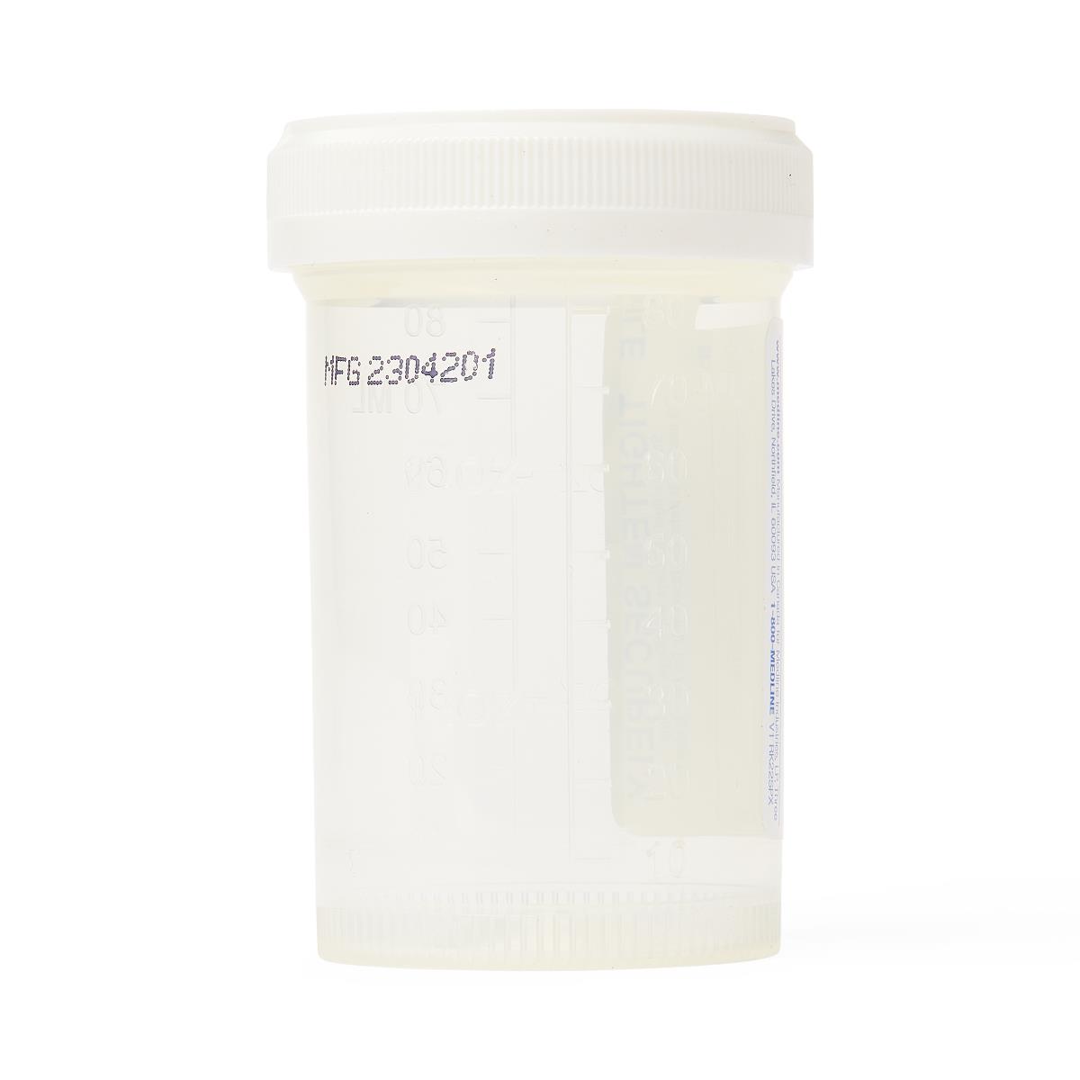 Medline Pneumatic Tube Specimen Container White Lid