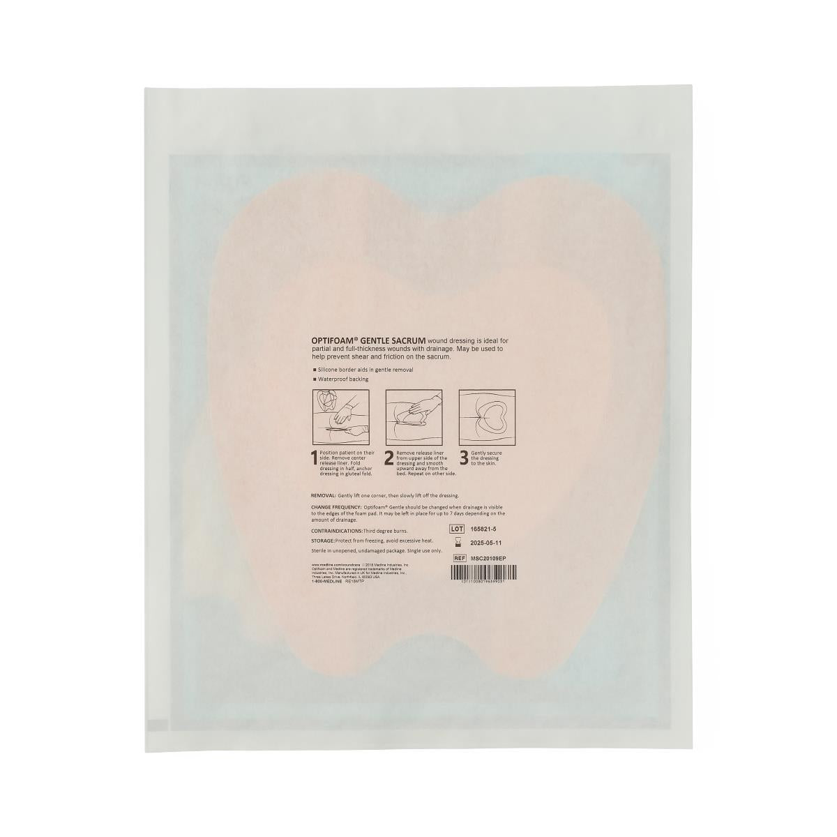 Optifoam Gentle Foam Wound Dressings with Silicone Adhesive Border