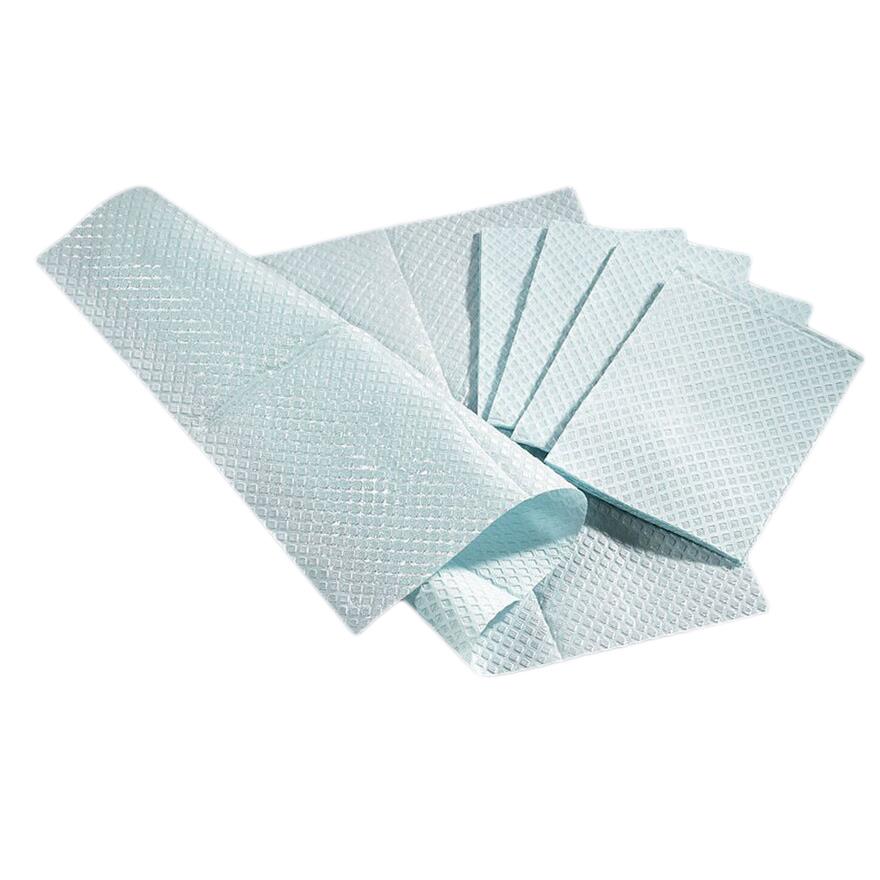 Medical Professional Towel Disposable 13†X 18†2ply Tissue/polyconstruction Blue Case/500 Each
