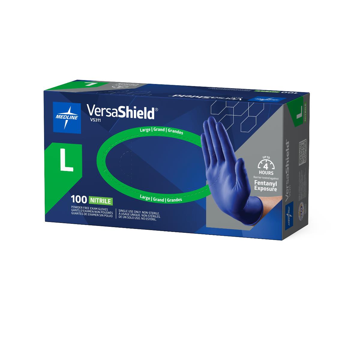VersaShield Powder-Free Nitrile Exam Gloves