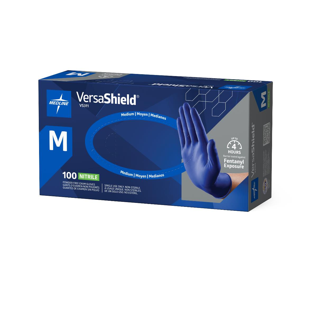 VersaShield Powder-Free Nitrile Exam Gloves