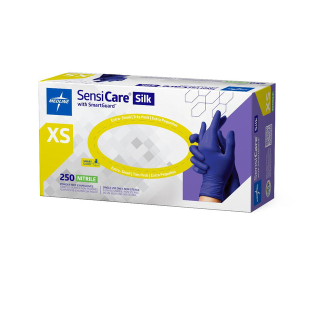 Sensicare Silk Powder-free Nitrile Exam Gloves - BeHope