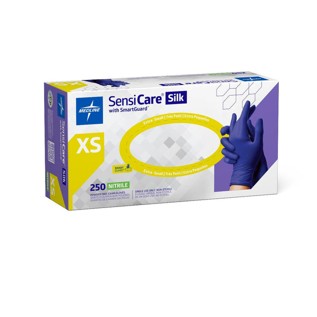 Sensicare Silk Powder-free Nitrile Exam Gloves - BeHope