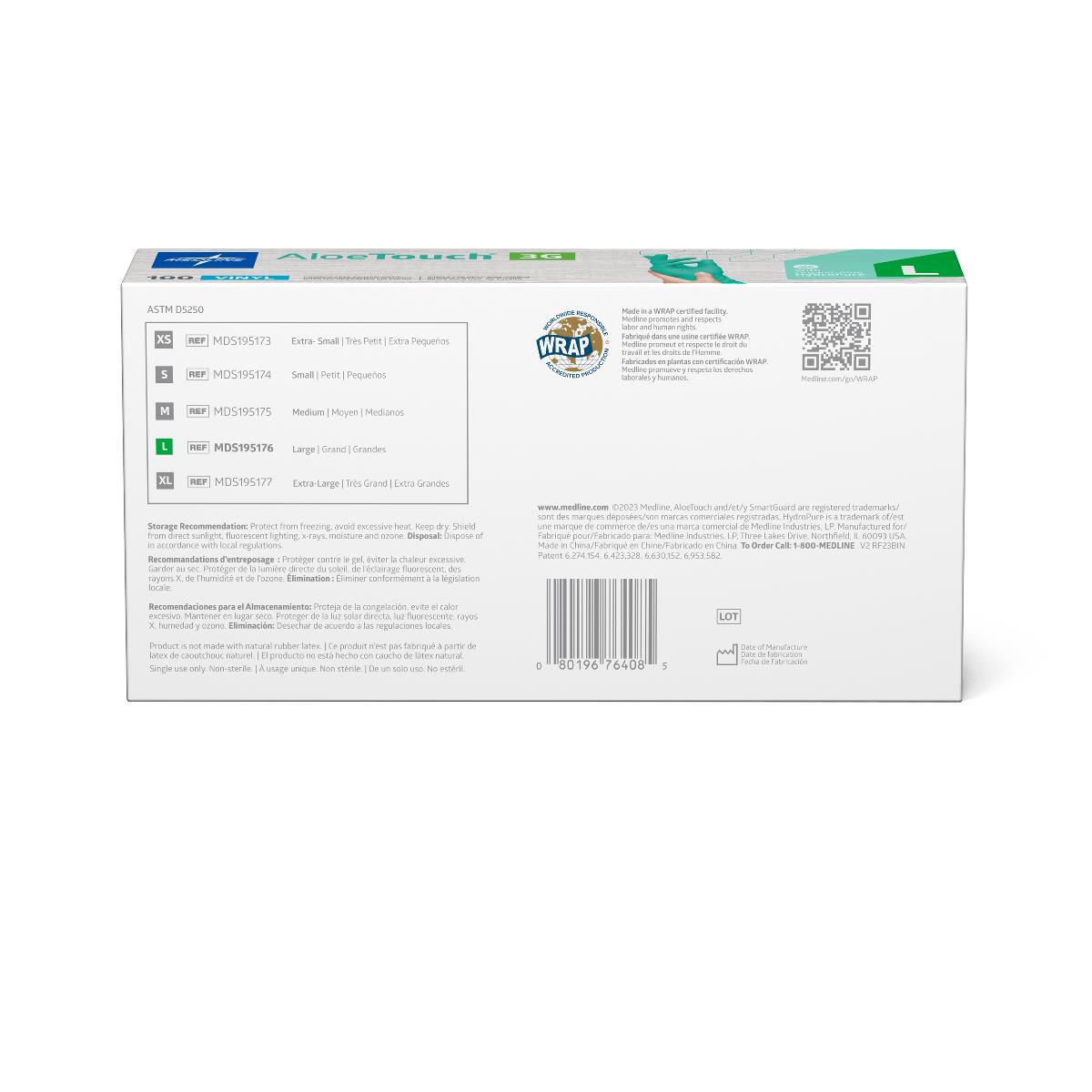 Aloetouch 3g Powder-free Synthetic Exam Glove