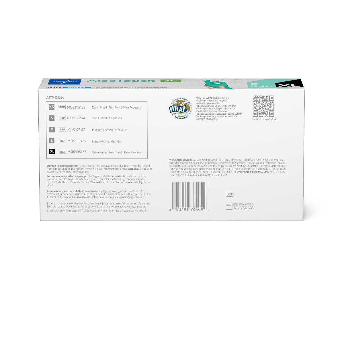 Aloetouch 3g Powder-free Synthetic Exam Glove