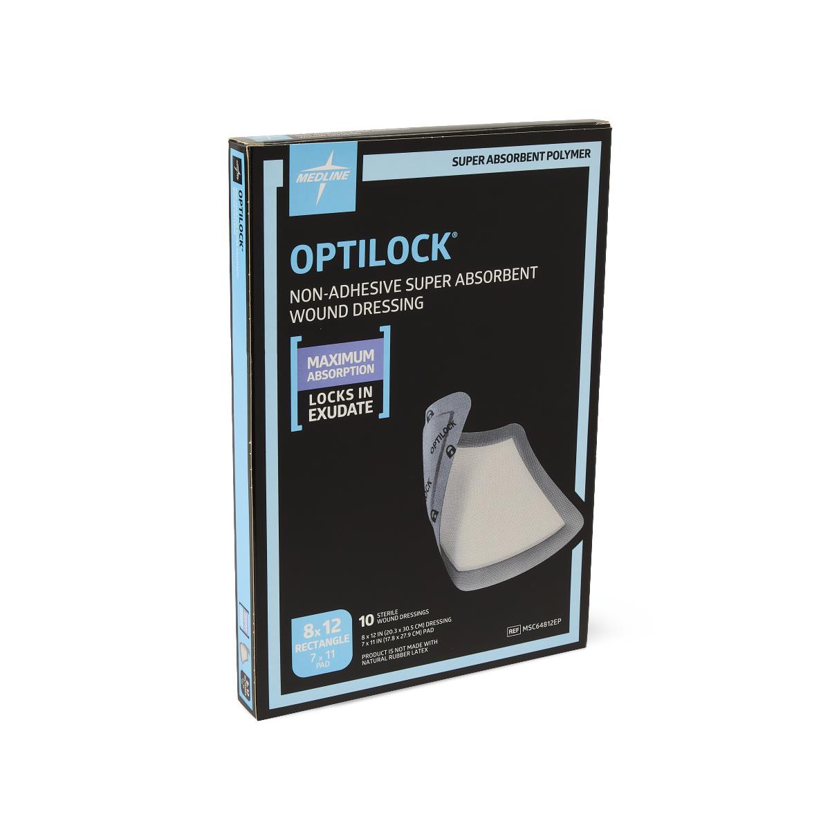 Optilock Non-adhesive Super Absorbent Wound Dressing