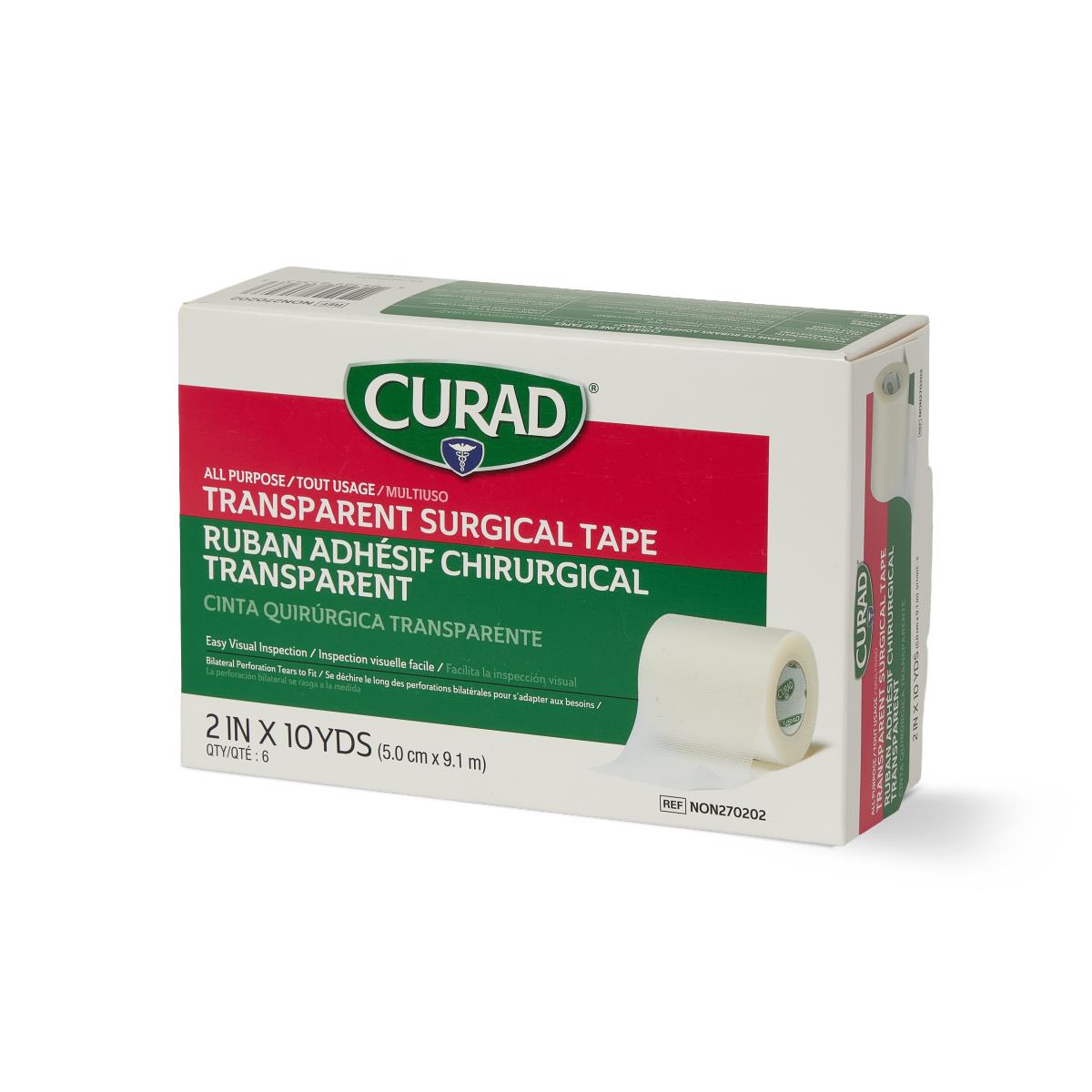 CURAD Transparent Medical Adhesive Tape