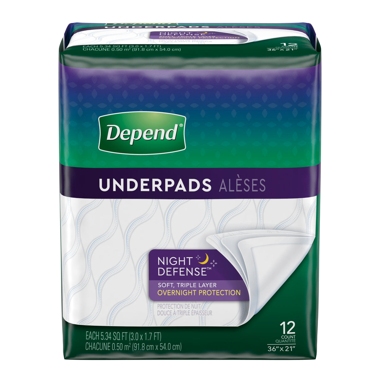 Depend Night Defense Underpads Conveniencemore Info... - BeHope