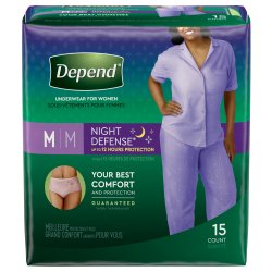 Depend Night Defense Overnite Underwear Blush Female Mediummore Info... - BeHope