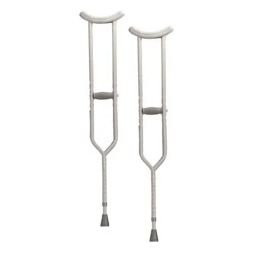Bariatric Heavy Duty Walking Crutches, Adult, 1 Pair - BeHope