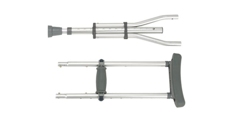 Pr/1 Knock Down Universal Aluminum Crutches