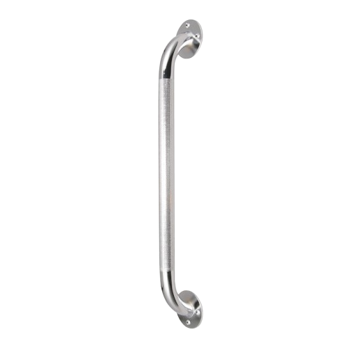 Chrome Knurled Grab Bar, 18" - BeHope