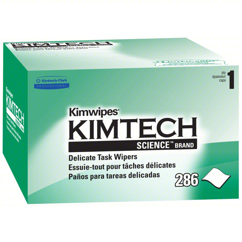 Kimwipes Task Wiper, 1-ply, 4.5" X 8.4" - Box Of 30 - Behope