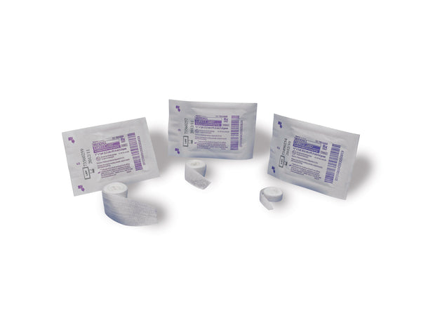 Bx/10 Curity Packing Strips, Antimicrobial, Sterile 1/2" X 3yrd - BeHope