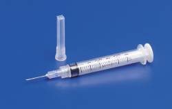 Monoject Rigid Pack Needle And Syringe 3ml 25g X 1" Tri-beveled Anti-coring Graduated Sterile Latex-free - BeHope