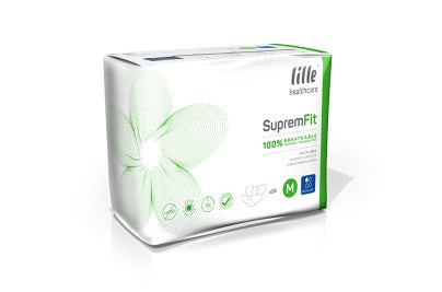Cs/4bg (24ea/bg) Lille Healthcare Lilfit Suprem T2 Medium Extra + Total Iso Absorbency 2650 Ml