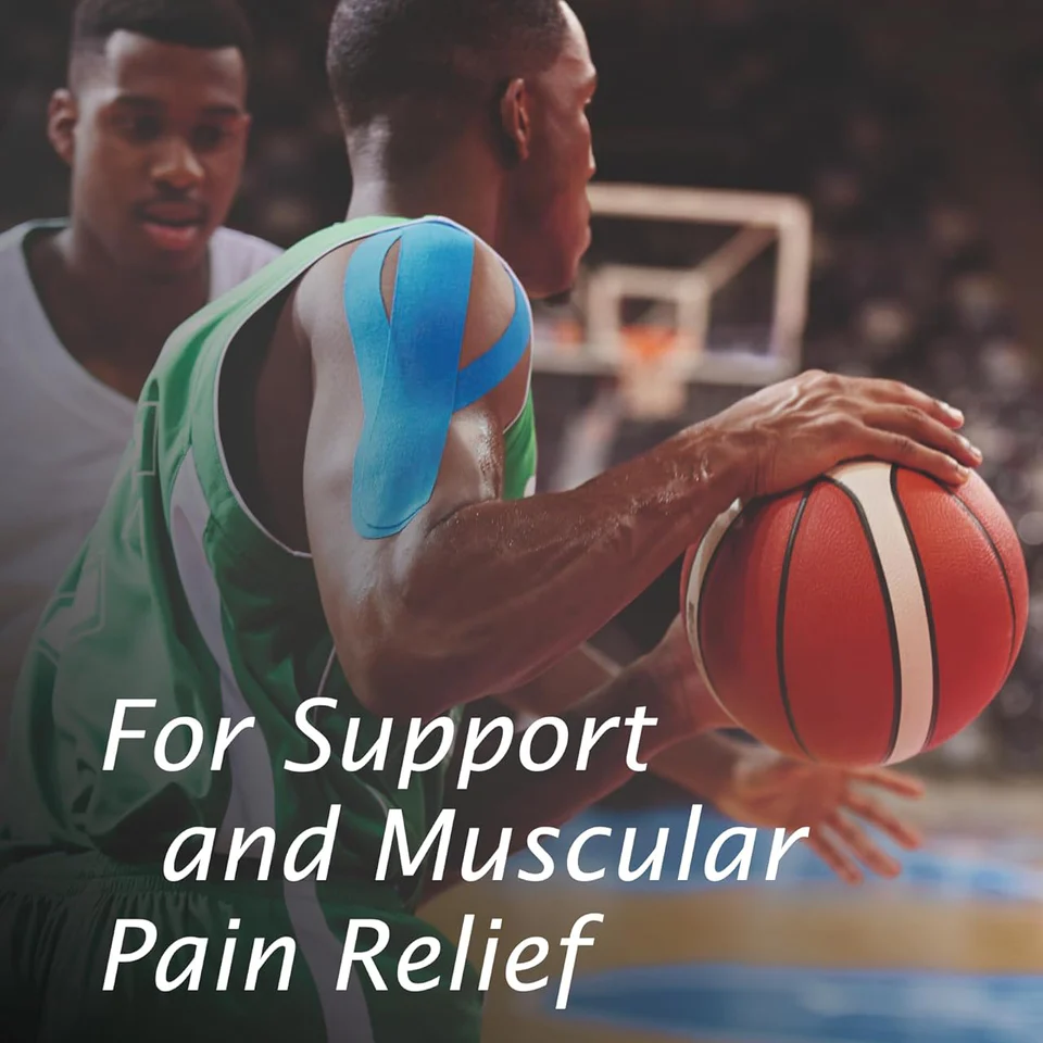 Leukotape K Thin Elastic Adhesive Tape 5cm X 5m, Beige - BeHope