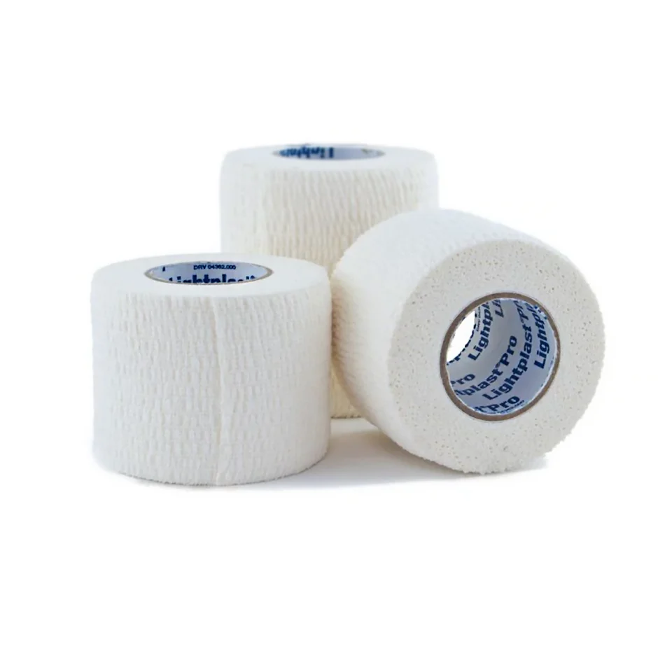 Bx/16 Lightplast Pro Athletic Elastic Adhesive Tape 7.5cm X 4.5m (stretched) - BeHope