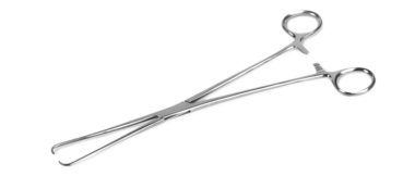 Ea/1 Schroeder Tenaculum Forceps 9 1/2" Straight Stainless Steel Floor Grade