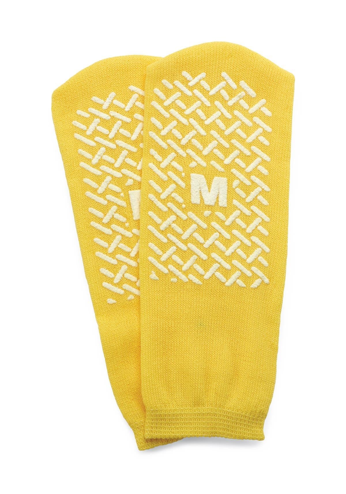 Non-slip Double Tread Fall Management Risk Alert Socks
