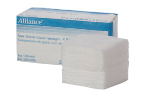 Non Sterile Woven Gauze Sponge, 3" X 3" - BeHope