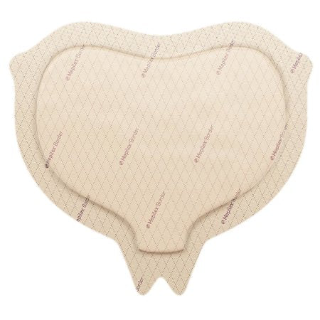 Bx/10 Mepilex Border Sacrum 22X25Cm (9X10") - BeHope
