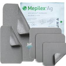 Mepilex Ag Foam Dressing, Size 10cm X 20cm - BeHope