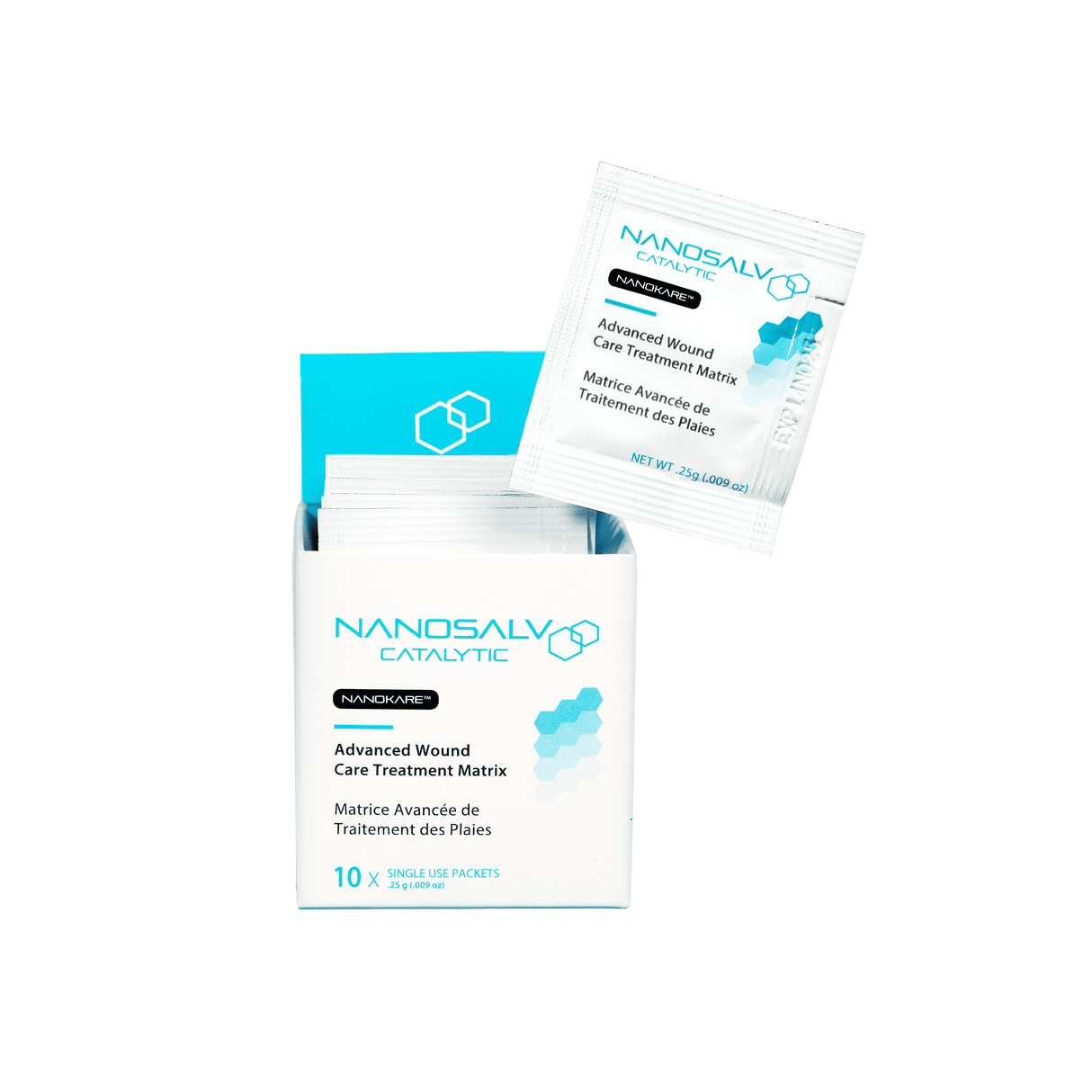 Ea/1 - 2g Nanosalv Catalytic Advanced Wound Care Matrix(approx 8 Uses) - BeHope