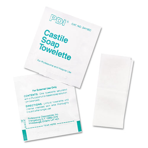 Bx/100 Castile Soap Towlettes