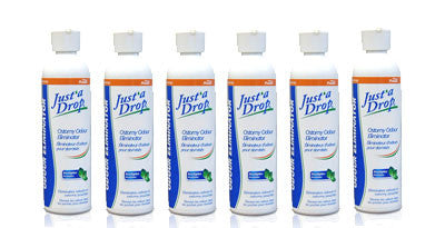 Éliminateur d'odeurs de stomie Just-A-Drop légèrement parfumé, 240 ml / 8 oz